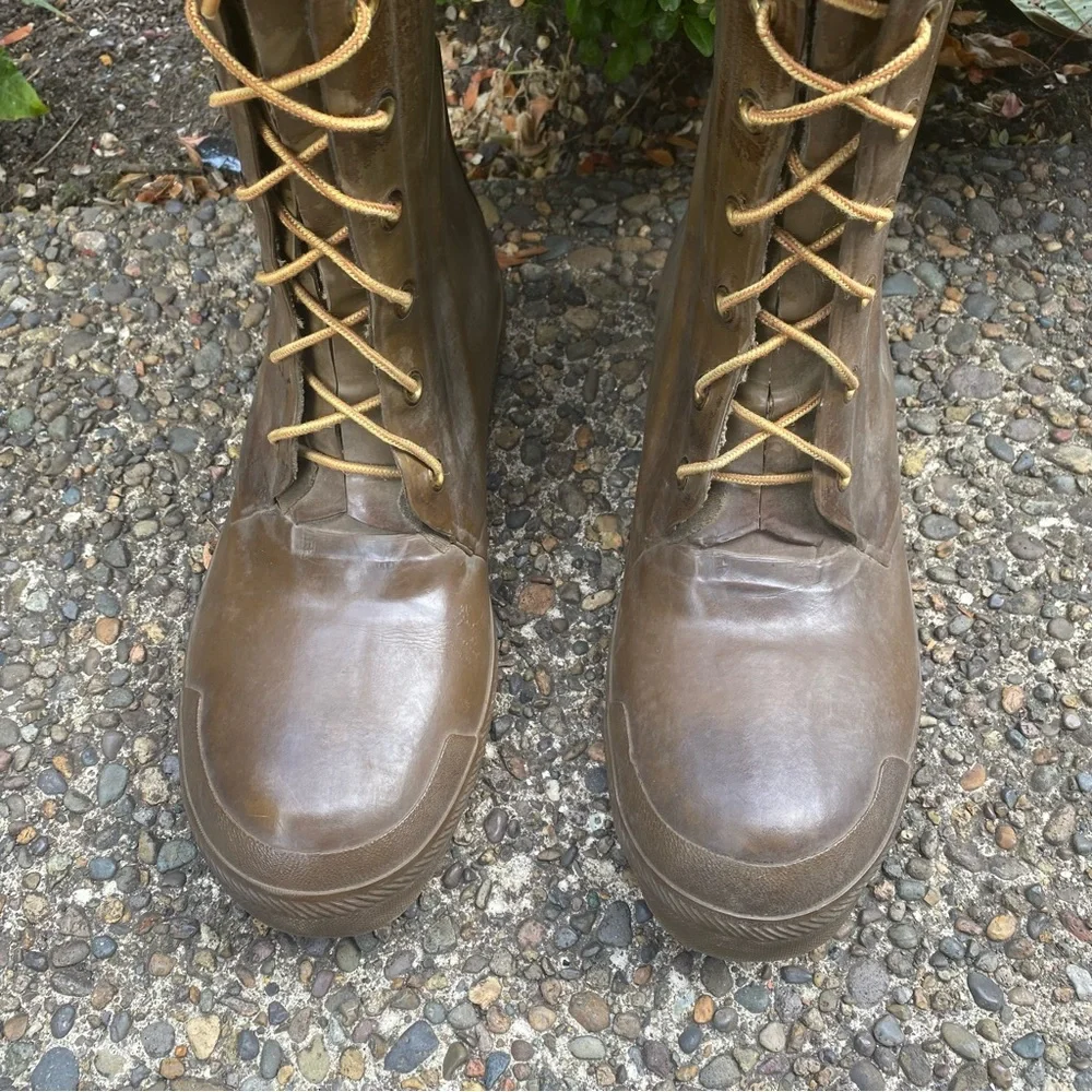 Steel Shank Boots Made in America Size 9